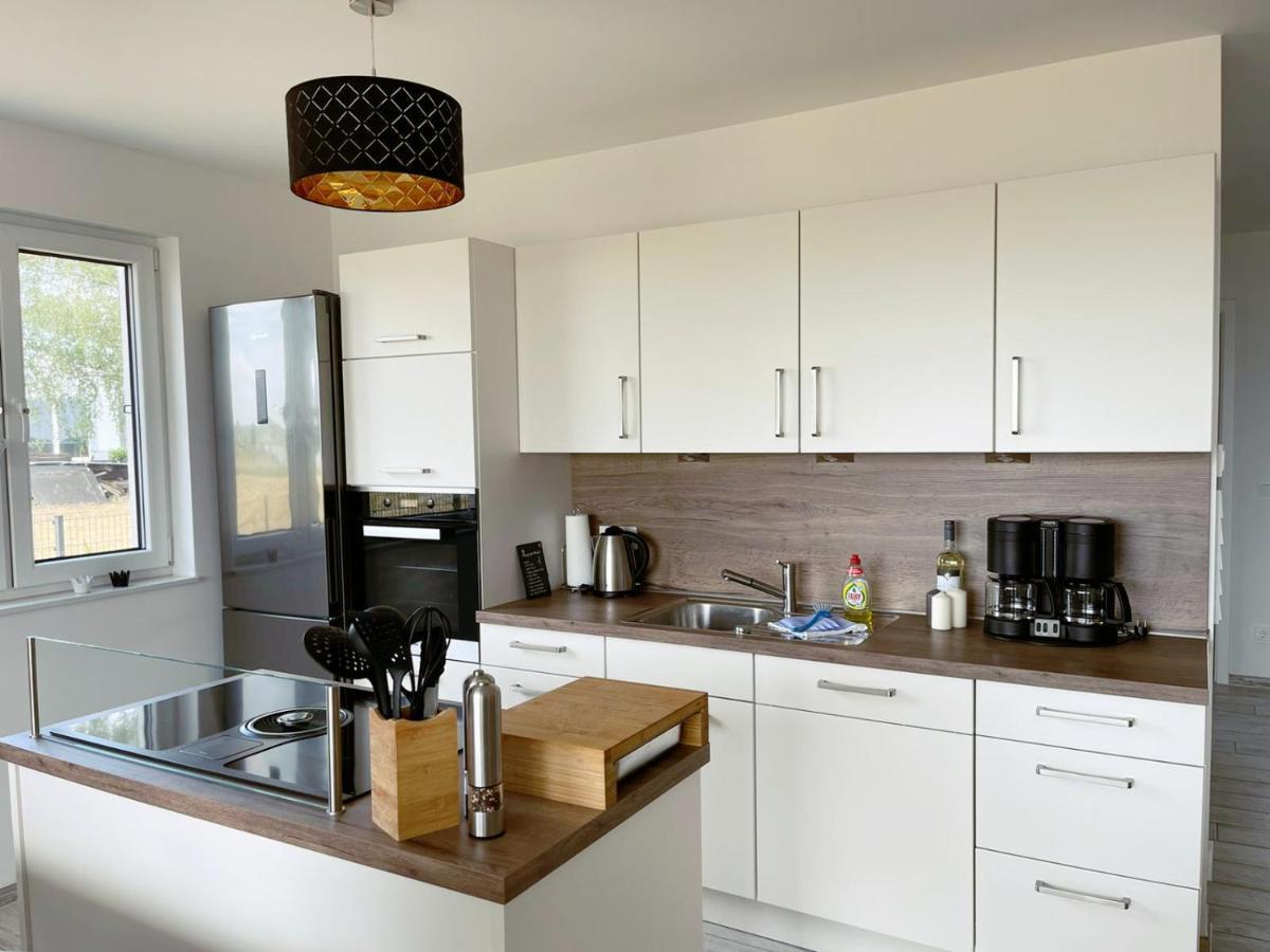 גרוסרשן Exklusives Apartment Mit Blick Auf Den See מראה חיצוני תמונה